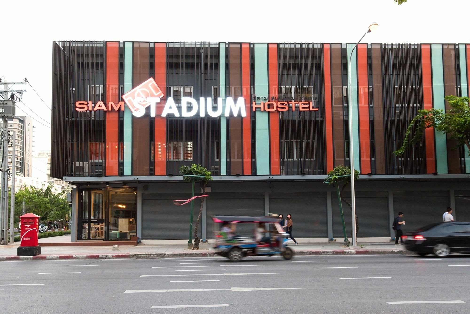 Siam Stadium Hostel Bangkok Eksteriør billede